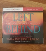 Left Behind Audiobook Tim LaHaye &amp; Jerry Jenkins 3 CD&#39;s Sealed Tyndale  - £13.44 GBP