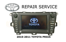 Lcd Repair Service For Toyota Prius Navigation Radio Monitor Display 2010 2011 - £185.95 GBP