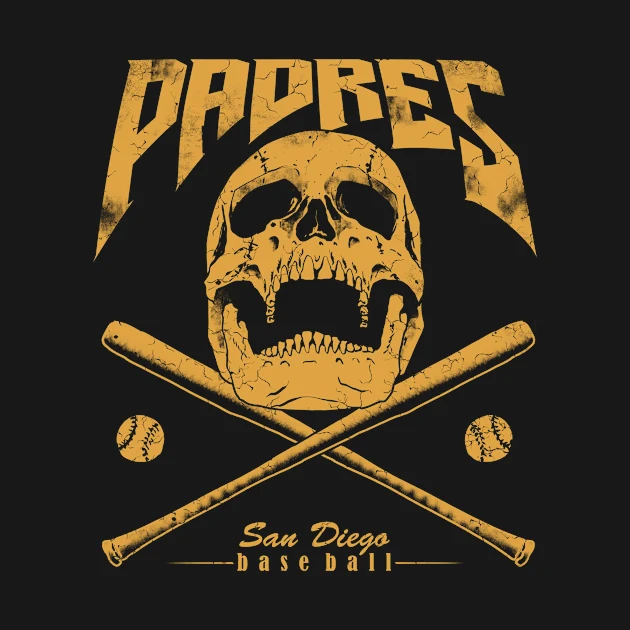 Padres Baseball Vintage Skull Hoodie Item image 2