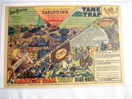 1972 Ad Tank Trap &amp; Cannon Ball Toy Sets Helen of Toy, Commack, N.Y. - £6.29 GBP