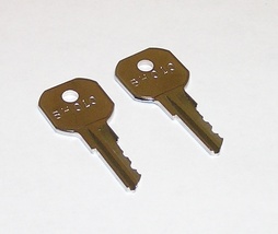2 - BH010 Replacement Keys for Bally Refrigeration Equipment - $10.99