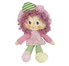 VINTAGE 1981 KENNER STRAWBERRY SHORTCAKE RASPBERRY TART STUFFED ANIMAL T... - £36.61 GBP