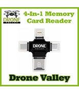 Drone Valley - 4-In-1 Memory Card Reader - $21.95