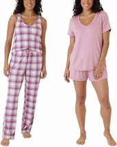 Eddie Bauer Womens 4-Piece Pajama Set Size: XL, Color: Tea Rose - £27.90 GBP
