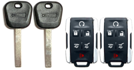 2 GMC 2014-2019 B119 Transponder key + 6B Remote Fob M3N-32337100 A+++ - £36.76 GBP