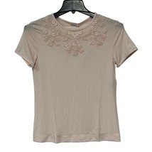 La Perla Maison at Home Embroidered Night Tee Shirt Wild Rose Size Small... - £187.39 GBP