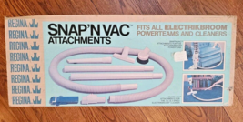 Vintage Regina Electrikbroom SNAP N VAC Attachment Set New In Box Rare P... - $193.49