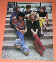 Go Go&#39;s Creem Magazine Photo Clipping Vintage 1982 Belinda Carlisle - £11.74 GBP