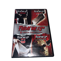 Friday the 13th: 4-Movie Collection (DVD)  Jason Camp Chrystal Lake GUC - £6.96 GBP