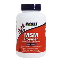 NOW Foods MSM Powder, 8 Ounces - $11.45