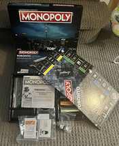 TORONTO EDITION MONOPOLY BOARD GAME  99% COMPLETE MISSING 1 TOKEN GREAT ... - $33.46
