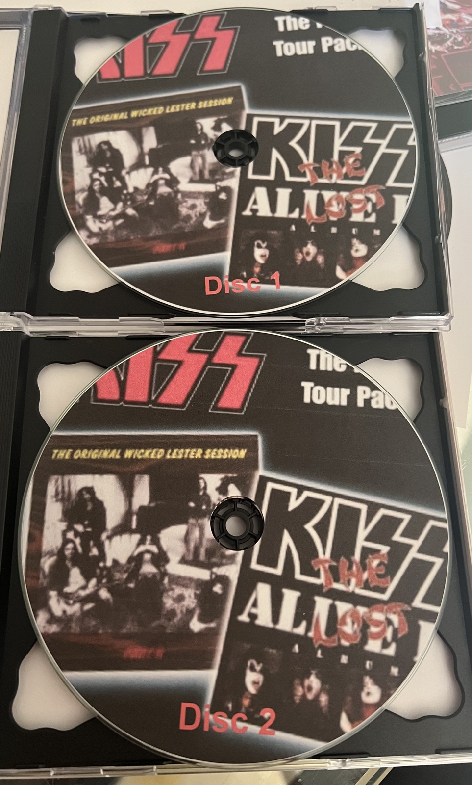 Kiss Alive ll The Lost Album & Wicked Lester Rare 2 CD Set  Item image 3