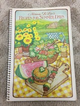 Miram B. Loo&#39;s Recipes for Summer Days from Current Inc.1980 Cookbook Spiral - £9.74 GBP