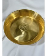 Vintage Japanese Buddhist Brass Alter Beggars Bowl - Two Pieces - $33.66