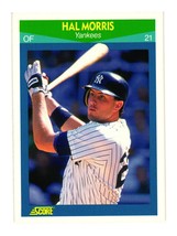 1990 Score Rising Stars #87 Hal Morris New York Yankees - $2.80