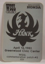 Hank Williams Jr - Vintage Original Tour Concert Cloth Backstage Pass - $10.00