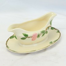 Franciscan Desert Rose Gravy Boat with attached Underplate - £15.62 GBP