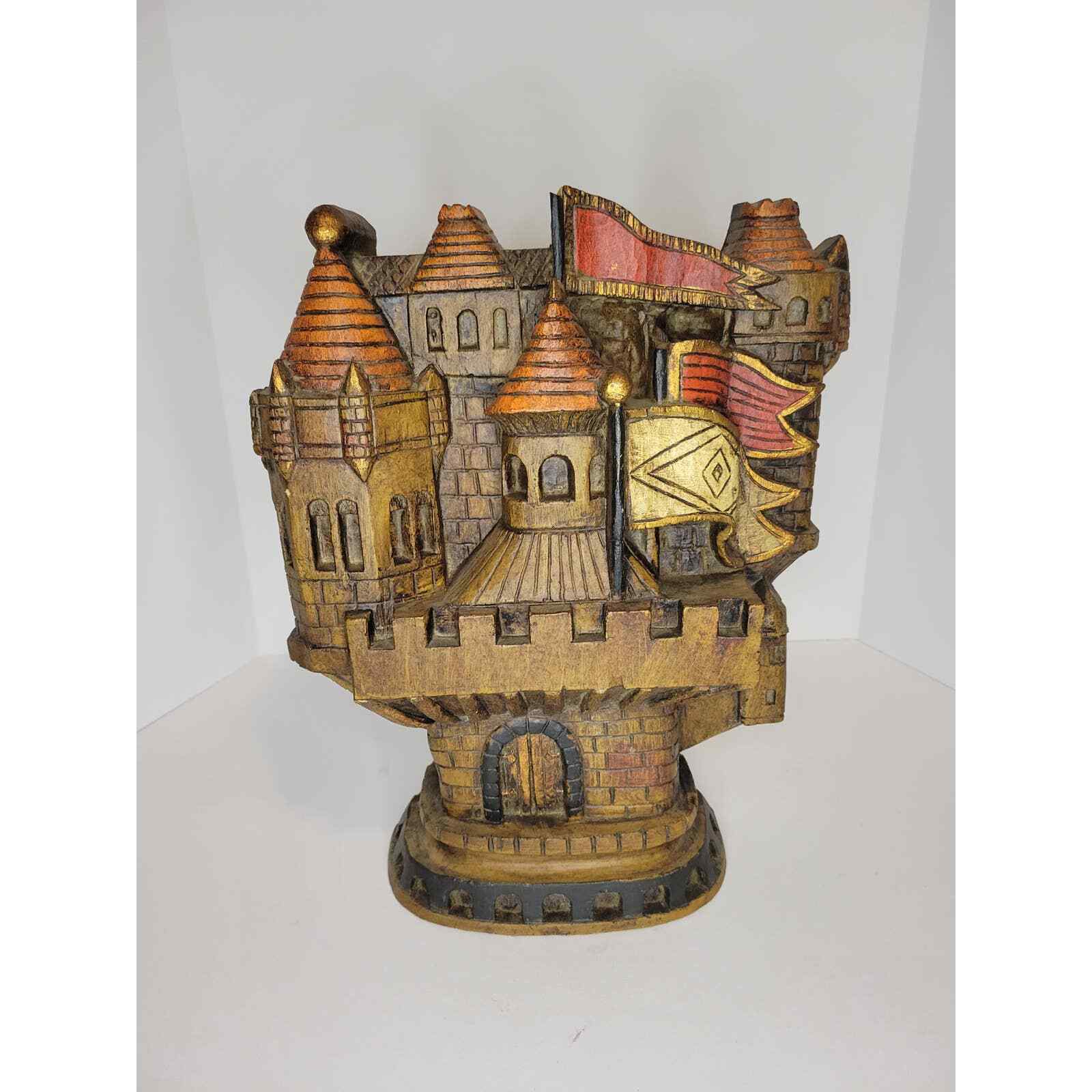 Erub Chess Above Average Vanguard Reference: 1970 S Vanguard Studios Rook Chess Piece Carving