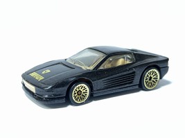 Vintage 1986 Hot Wheels Metallic Black Ferrari - £4.63 GBP