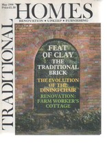 Traditional Homes Magazine May 1986 The Traditional Brick Al - £3.83 GBP