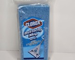 Clorox Butterfly Mop Refill Antimicrobial Protection Of The Sponge Blue - £12.84 GBP