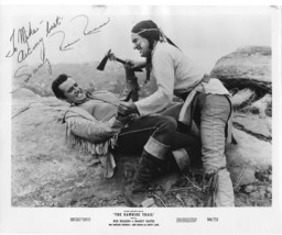 B &amp; W, 8 x 10 inch signed photo-Rex Reason in The Rawhide Trail-1958 - £7.99 GBP