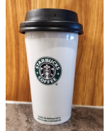 Starbucks Coffee Ceramic Travel Cup Double Wall Tumbler Locking Lid 2009... - $17.45 CAD