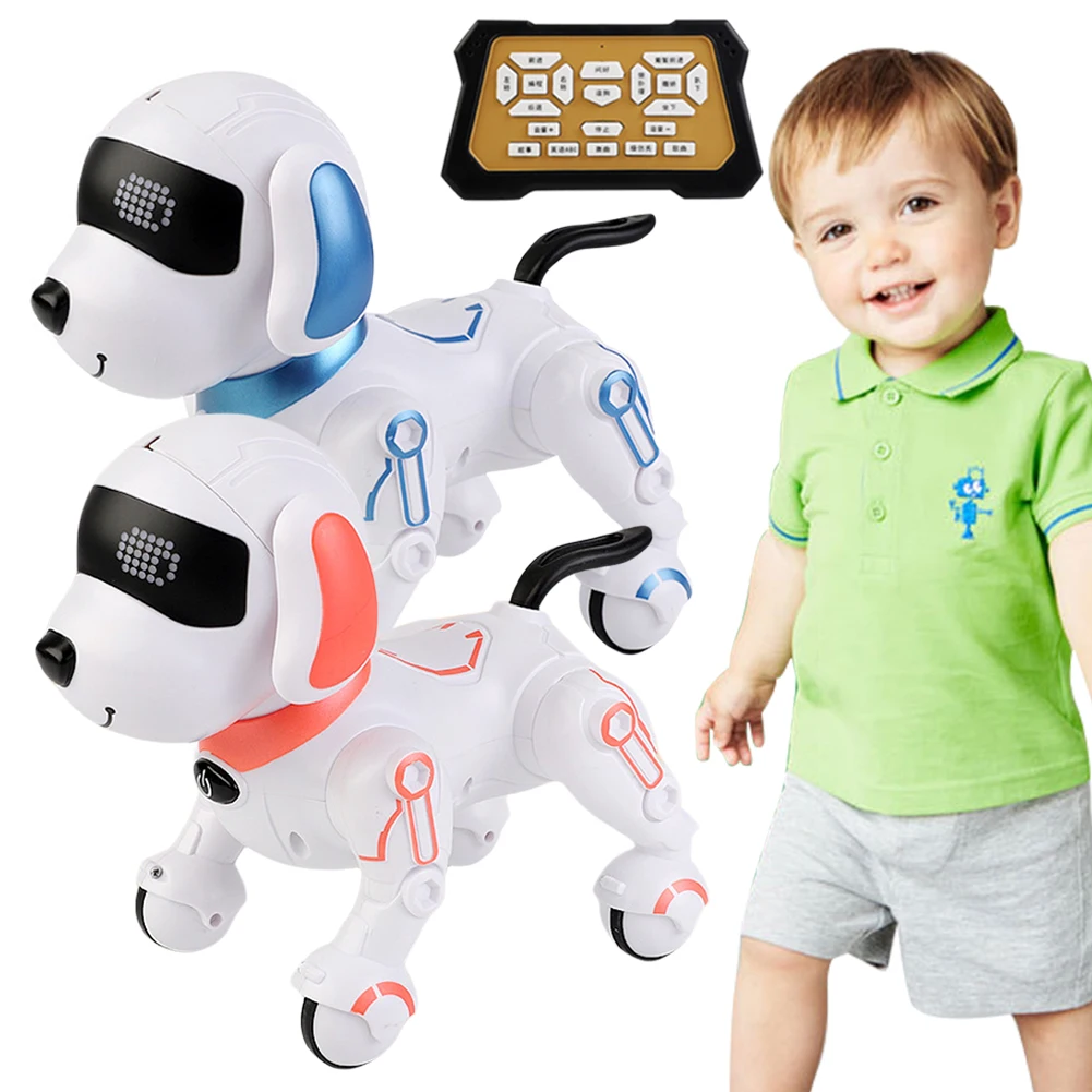 Electronic Dog Toy Voice Command Funny Stunt Dog Programmable Music Song Robot - £32.26 GBP+