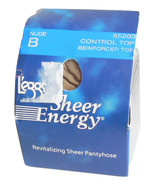 L&#39;eggs Sheer Energy Revitalizing Pantyhose B Nude Control Top Reinforced... - £5.19 GBP