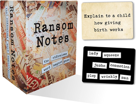 Ransom Notes Game and Expansion Pack Set The Ridiculous Word Magnet Party Game - £29.60 GBP+