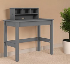 35&quot; Gray Writing Desk - $400.93 CAD