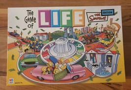 The Game of Life The Simpsons Edition Board Game Milton Bradley 2004 Com... - $32.71