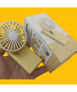 Portable 3-Way Clip Fan – Handheld, Clip-On Table Use | Lightweight, Bat... - $19.50