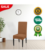 Anyhouz Chair Cover Camel with Anti-Dirt and Waterproof Elastic Material  - $332.62 MXN