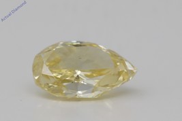 Pear Loose Diamond (1.11 Ct Natural Fancy Intense Yellow SI1 Clarity) GIA  - £3,526.60 GBP