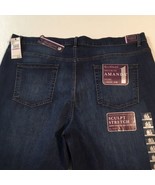 22W / 22 W ~ 44 x 30 ~ Women&#39;s Slimming Jeans ~ Gloria Vanderbilt ~ Amanda - $36.86