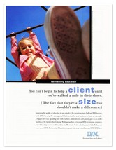 IBM Reinventing Education Program Vintage 1998 Full-Page Print Magazine Ad - $9.70