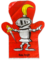 Oscar Mayer Noble Knight Vintage toy Hand Puppet Rare 1966 - $5.94