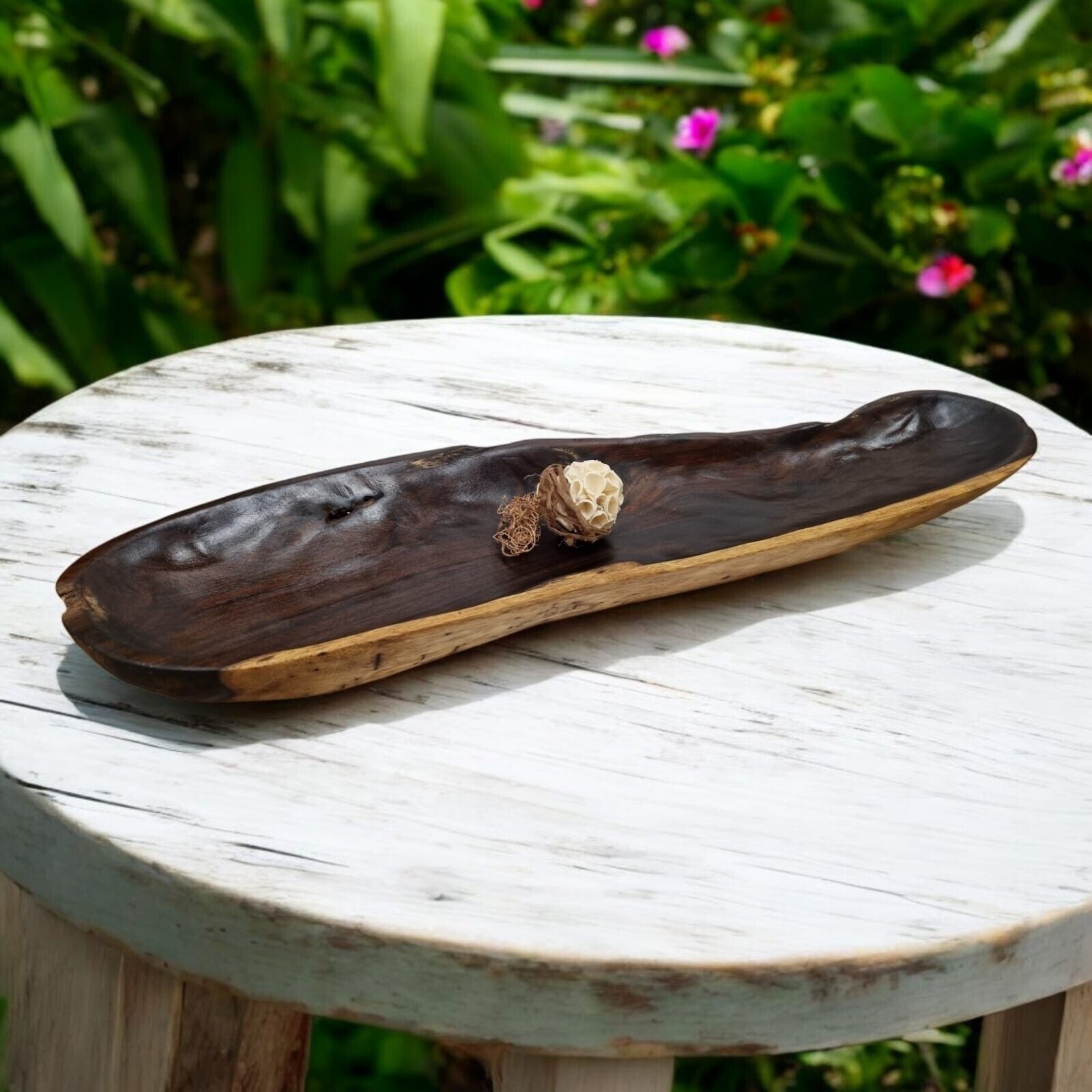 Deco Root Wood Bowl Large Fruit Bowl Decorative Dish Wooden Plate Solid Wood New