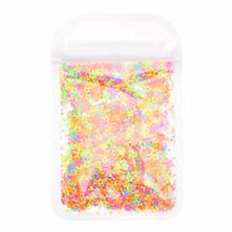 Nail Art Accessory Manicure Decor Color Mixing Hollow Out Glitter Flakes... - £8.71 GBP