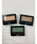 Maybelline Expert Wear Eye Shadow #80s #60s #220s Shades Lot of 3 - £7.08 GBP