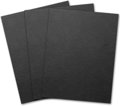 25 Pack 13 Mil Grain-Texture Paper Binding Presentation Covers, 90Lb Un-... - $10.55