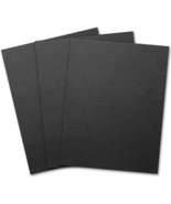 25 Pack 13 Mil Grain-Texture Paper Binding Presentation Covers, 90Lb Un-... - $10.55