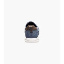 Nunn Bush Brew City EZ Hands Free Canvas Moc Toe Slip On Navy Multi 85165-492 image 2