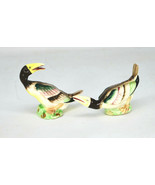 Vintage Colorful Ducks Birds Salt and Pepper Shakers Japan - £15.69 GBP