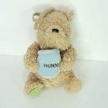 Disney Classic Winnie the Pooh Baby Musical Pull Crib Toy 8" Plush Stuffed Bear - £19.77 GBP
