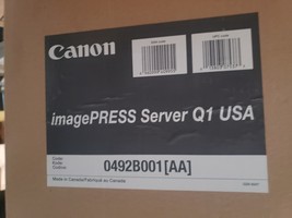 Canon imagePRESS Server Q1 - $450.00