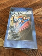 Superman IV: The Quest for Peace (VHS, 2001) Sealed - $283.25 MXN