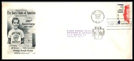 1960 US FDC Cover - Boys Clubs Of America, New York, NY G10 - £2.32 GBP