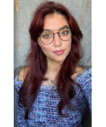 New Prada VPR 6T0 1AB 51mm Round Black Men’s Women’s Eyeglasses Frame It... - $189.99